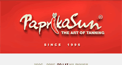 Desktop Screenshot of paprikasun.pl